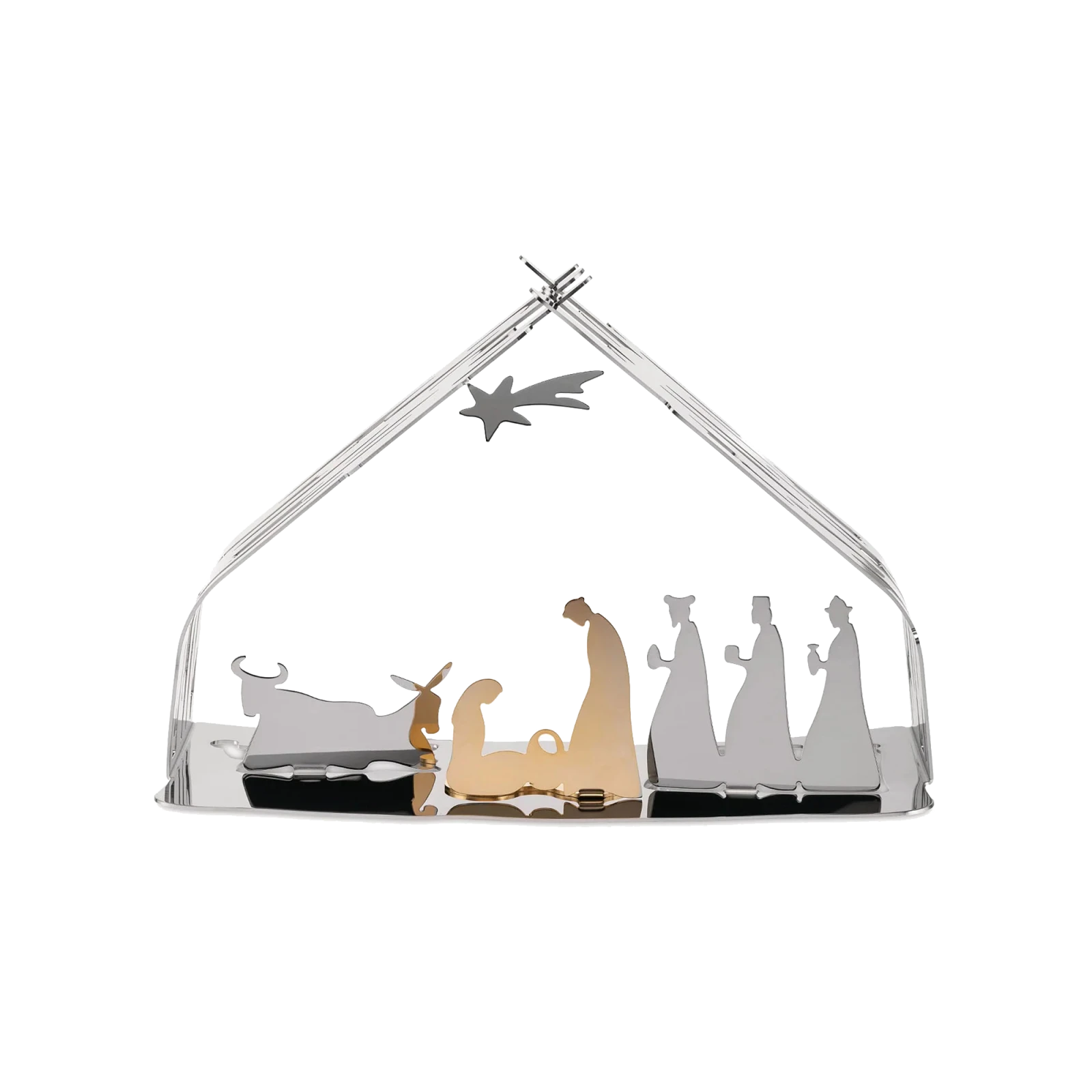 Bark Crib, Minimalist Nativity Set - Gessato Design Store