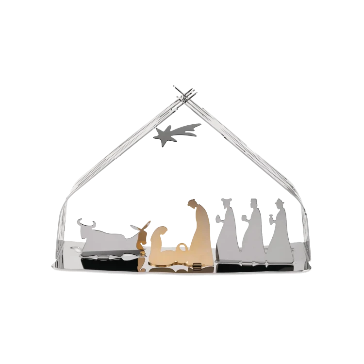 Bark Crib, Minimalist Nativity Set - Gessato Design Store