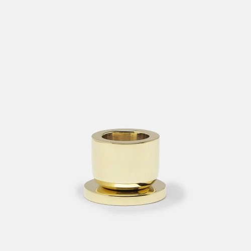 Bijou Brass Candle Holder - Gessato Design Store