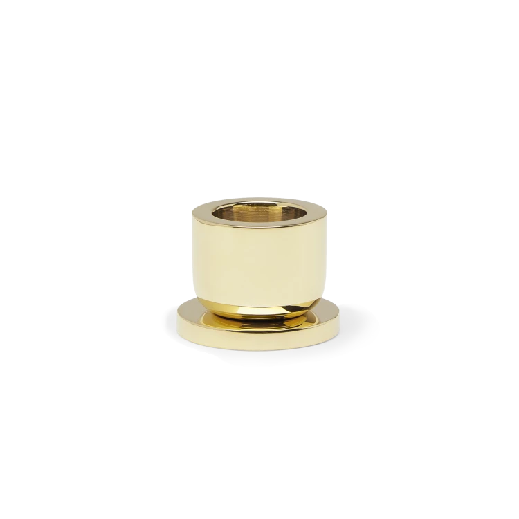 Bijou Brass Candle Holder - Gessato Design Store