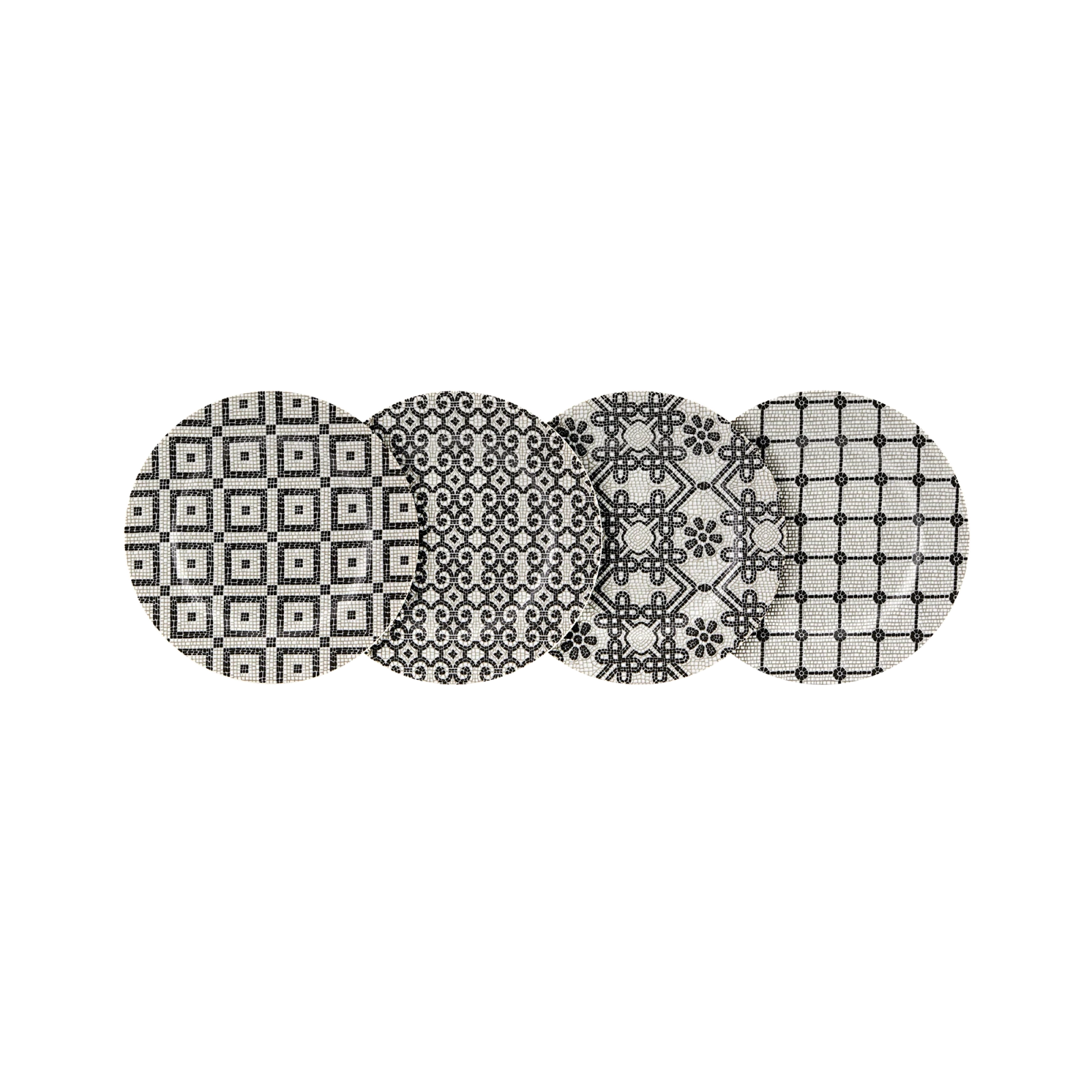 Calçada Portuguesa - Dessert Plate, Set of 4 - Gessato Design Store