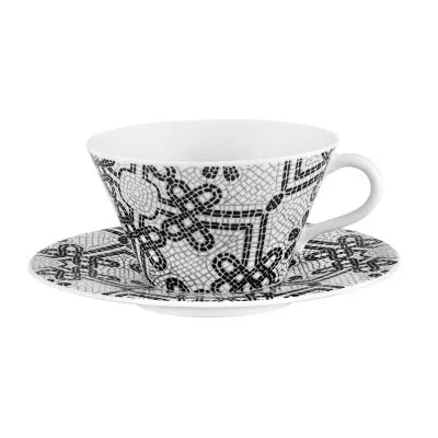 Calçada Portuguesa - Tea Cup and Saucer, Set of 2 - Gessato Design Store