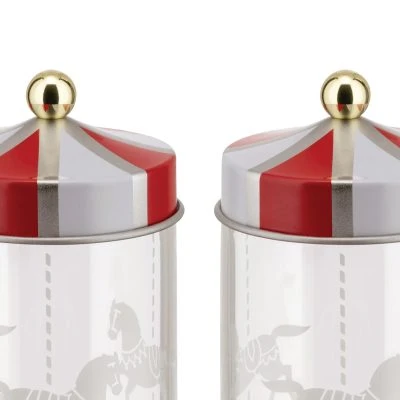 Circus Set of 2 Spice Jars - Gessato Design Store