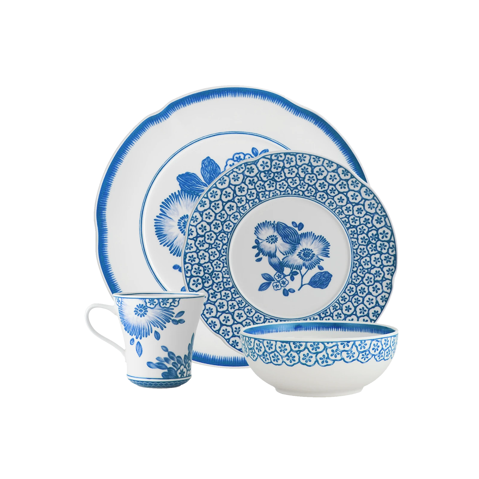Coralina Blue - Dinner Set - Gessato Design Store