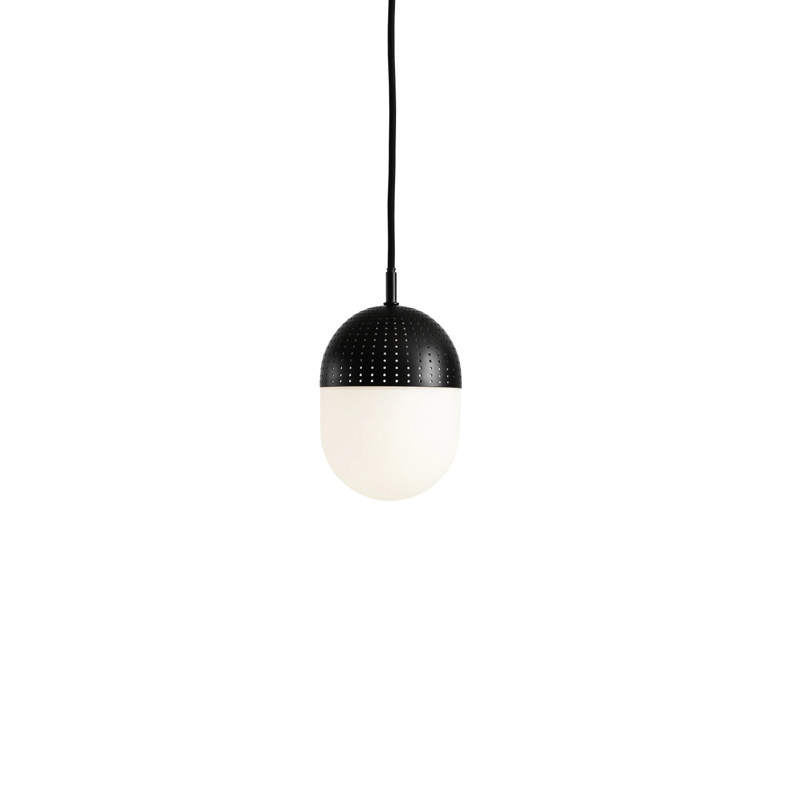 Dot Pendant Medium Black - Gessato Design Store