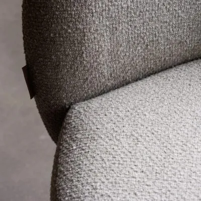 Kuon Upholstered Swivel Chair - Gessato Design Store