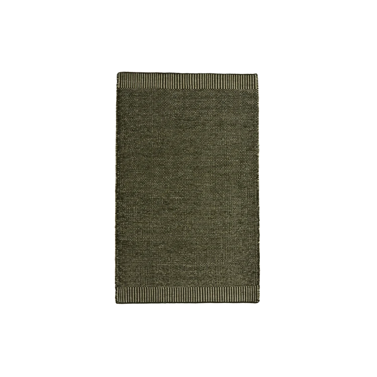 Rombo Rug 90×140 Moss Green