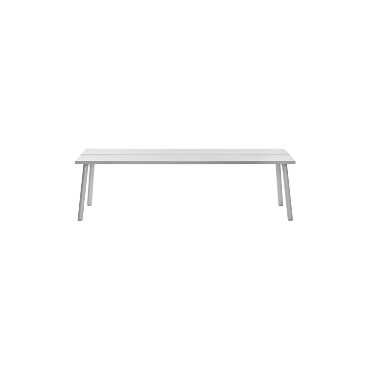 Run Bench, Aluminum 3 Seater