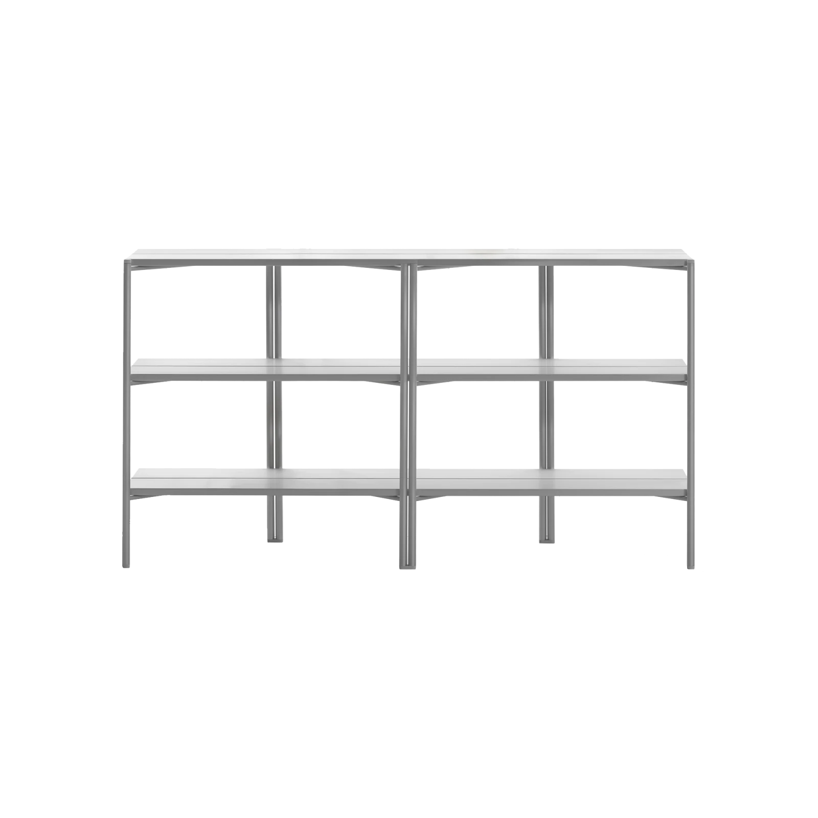 Run Shelf, Aluminum - Gessato Design Store