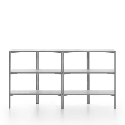 Run Shelf, Aluminum - Gessato Design Store