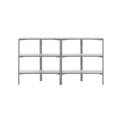 Run Shelf, Aluminum - Gessato Design Store