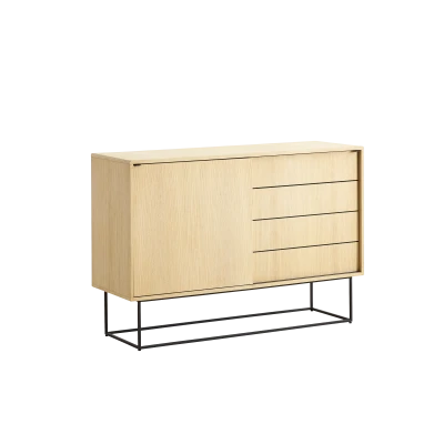 Virka Sideboard High Oak - Gessato Design Store