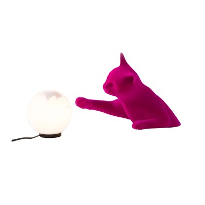 Karman Maoo - Table Lamp, Fuchsia - Gessato Design Store