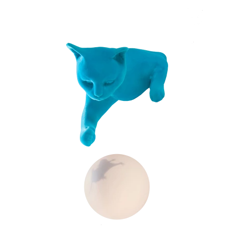 Karman Maoo - Wall Light, Blue - Gessato Design Store