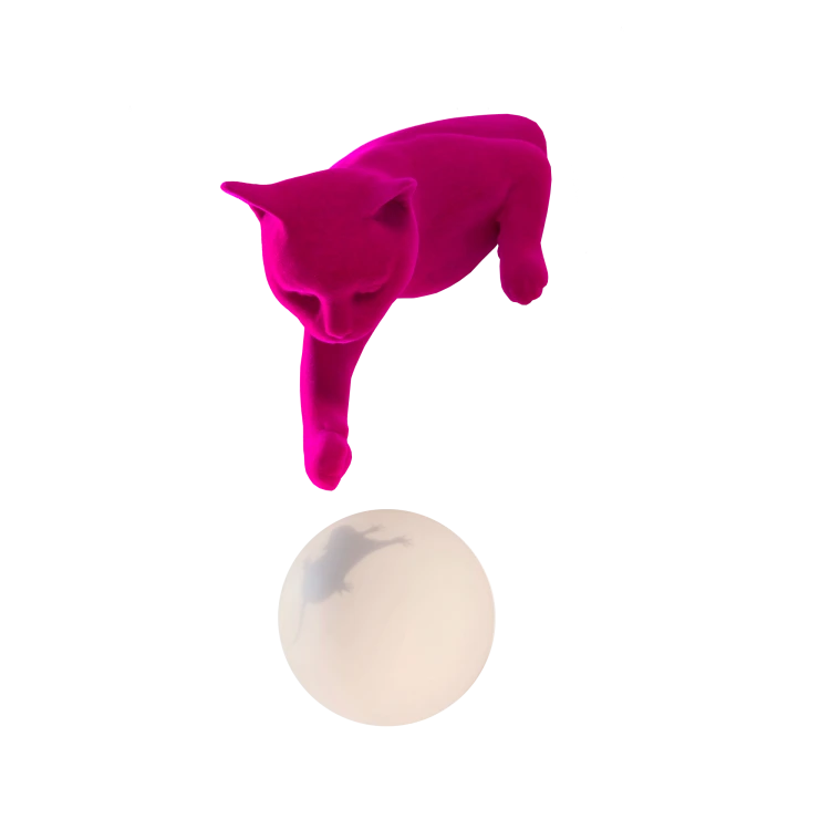 Karman Maoo – Wall Light, Fuchsia