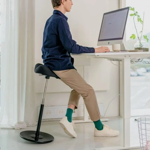 Move Stool - Natural / Blue - Gessato Design Store