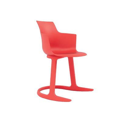 Social® Tilt Chair - Red, Set of 2 - Gessato Design Store