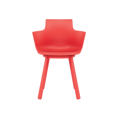Social® Turn Chair - Red, Set of 2 - Gessato Design Store