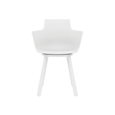Social® Turn Chair - White, Set of 2 - Gessato Design Store