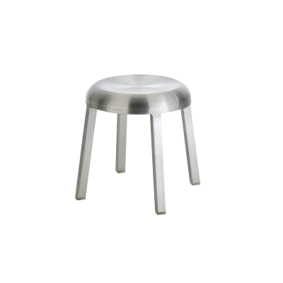 Za Mini Stool Brushed - Gessato Design Store