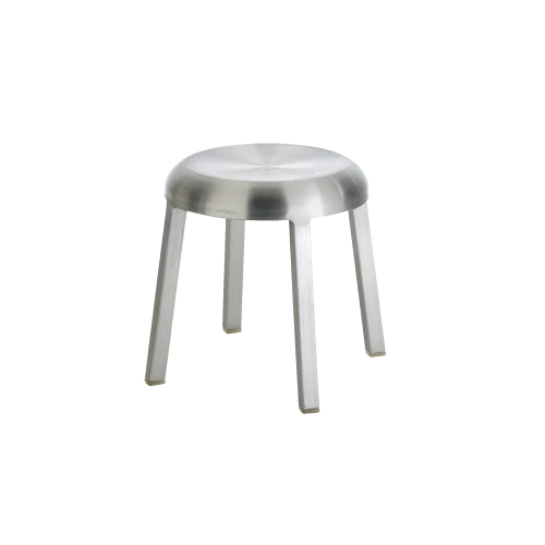 Za Mini Stool Brushed - Gessato Design Store
