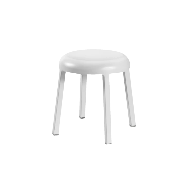 Za Mini Stool White Grey