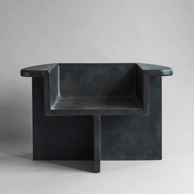 Brutus Lounge Chair - Coffee - Gessato Design Store
