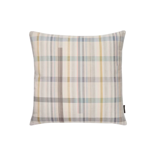 Darning Sampler Plaid Pillow by Scholten & Baijings - Gessato Design Store