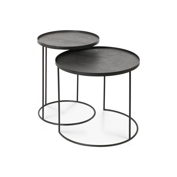 Round Tray Coffee Table Set - Gessato Design Store