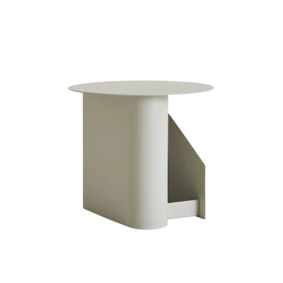 Sentrum Side Table Warm Grey - Gessato Design Store