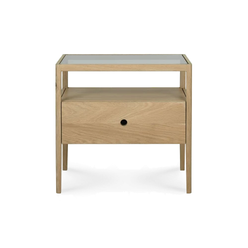 Spindle Bedside Table - Gessato Design Store