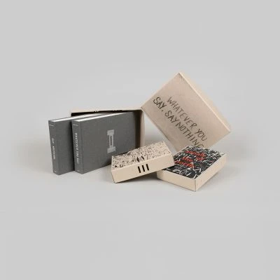 Whatever You Say, Say Nothing - Gilles Peress - Gessato Design Store