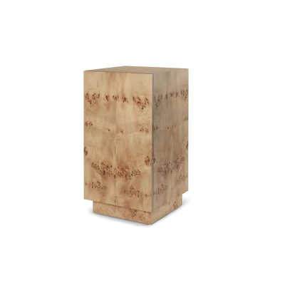 Burl Side Table - Gessato Design Store