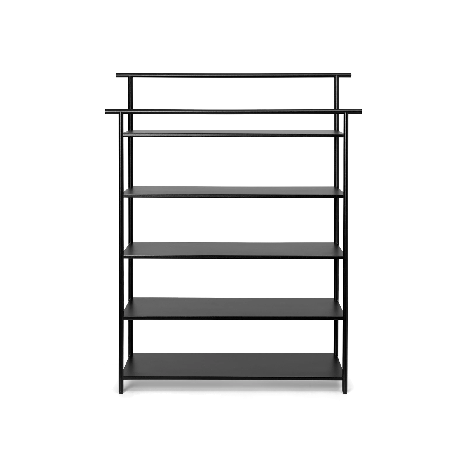 Dora Black Metal Shoe Rack - Gessato Design Store