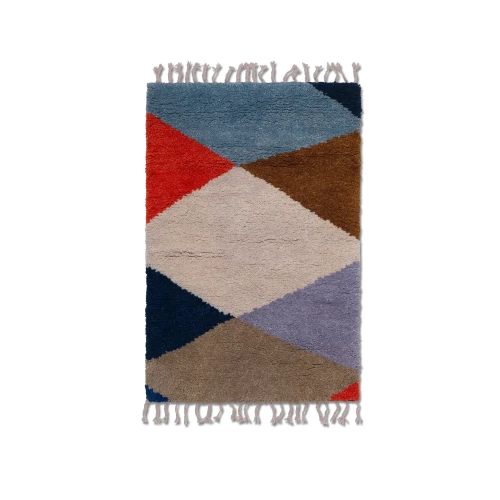 Harlequin Knotted Rug - Gessato Design Store