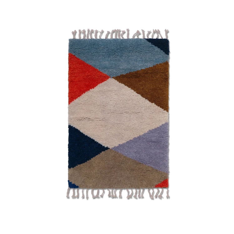Harlequin Knotted Rug - Gessato Design Store