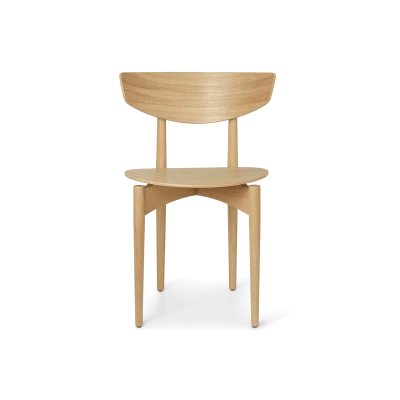 Herman Dining Chair - Wood - Gessato Design Store