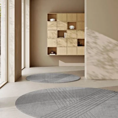 Kyoto Round Rug - Gessato Design Store