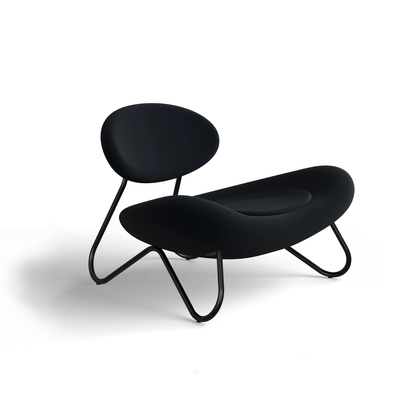 Meadow Lounge Chair - Black - Gessato Design Store