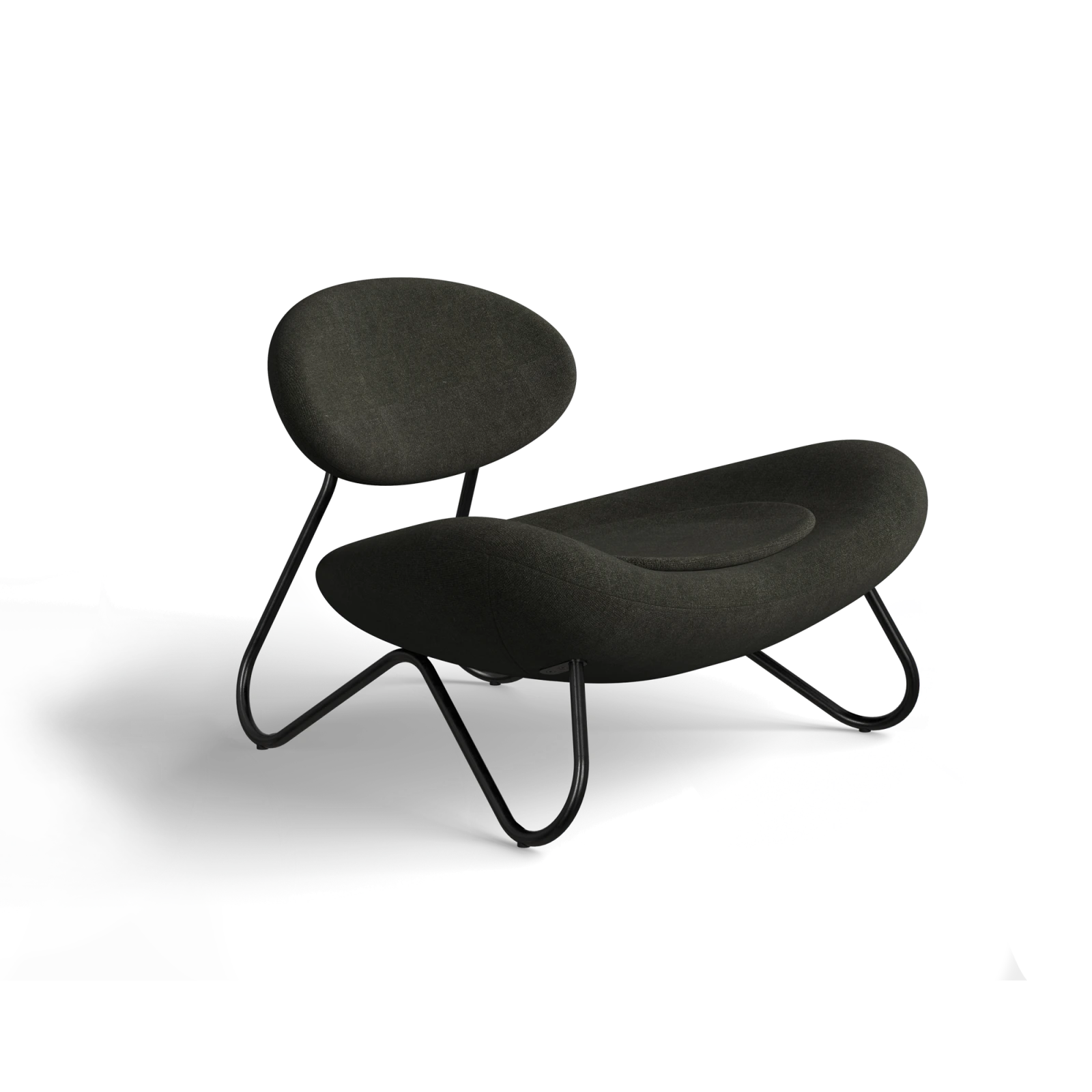 Meadow Lounge Chair - Dark Brown - Gessato Design Store
