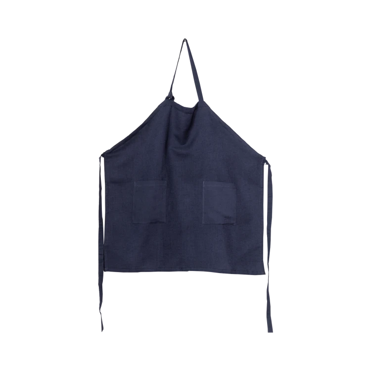 Moku Linen Apron, Ink Blue - Gessato Design Store