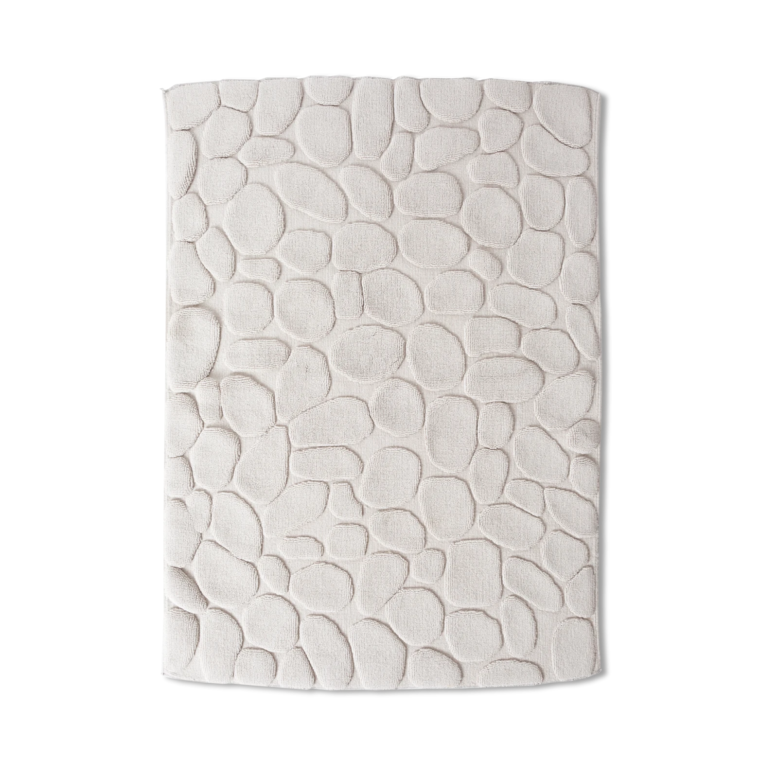 Ishikoro Pebble Bath Mat, Light Grey - Gessato Design Store