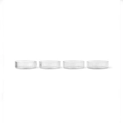 Ripple Serving Bowl, Set of 4 - Gessato Design Store