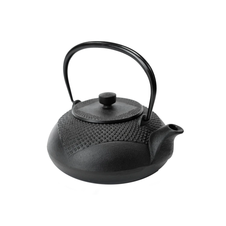 Square Maru Arare Nambu Tekki Iron Kettle - Gessato Design Store