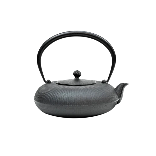 Standing Nambu Tekki Iron Kettle - Gessato Design Store