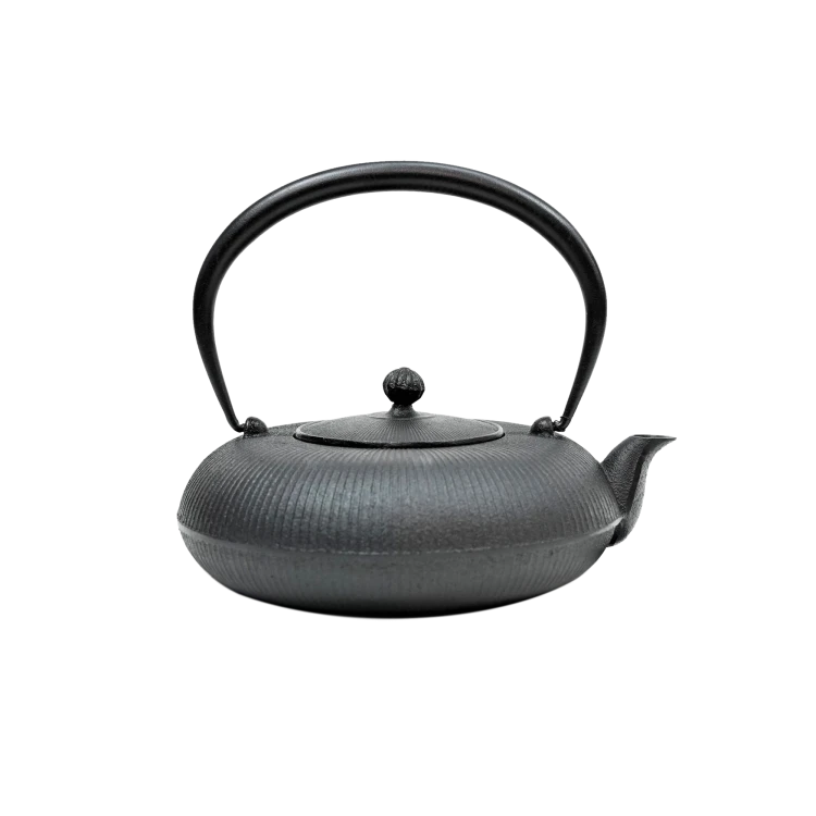 Standing Nambu Tekki Iron Kettle - Gessato Design Store
