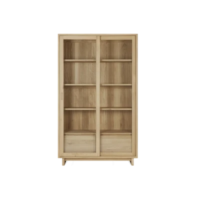 Wave Oak Cupboard - Gessato Design Store