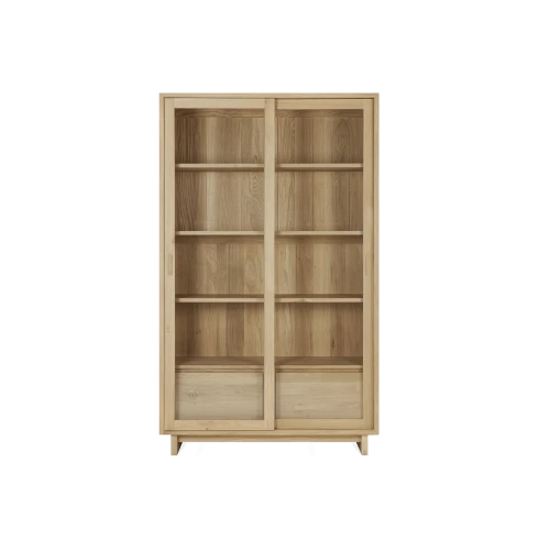 Wave Oak Cupboard - Gessato Design Store