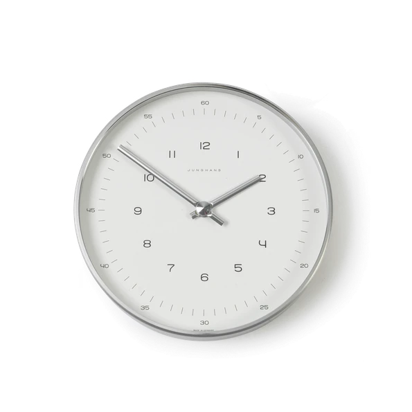 Junghans - Junghans Max Bill Wanduhr Wall Clock Arabic Numerals