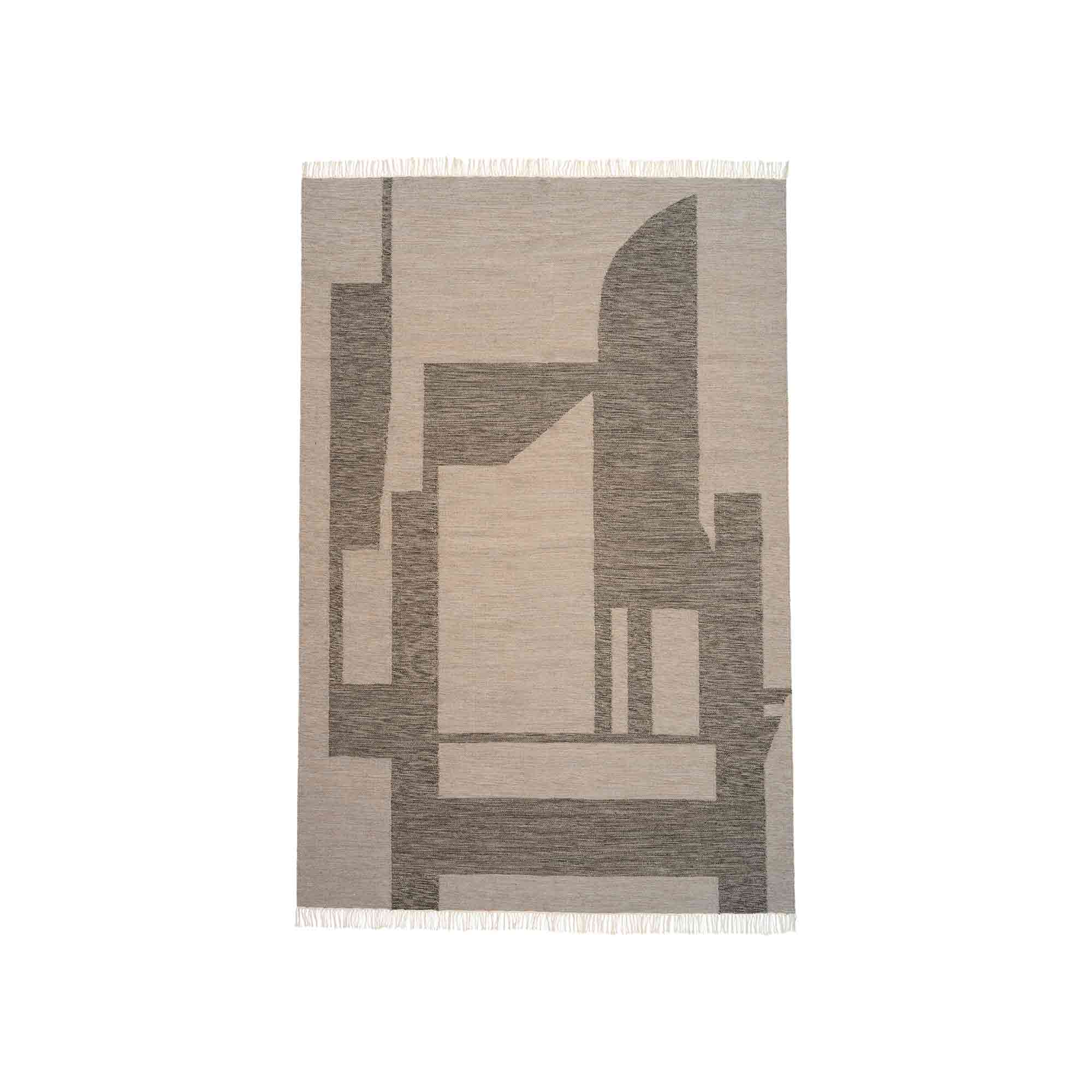  Beige, Large 118" x 78"